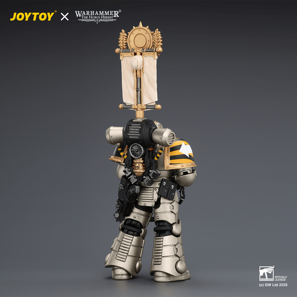 Iron Warriors MkII Legionary1 with Vexilla, Bolter and Bolt Pistol | 6927054404452