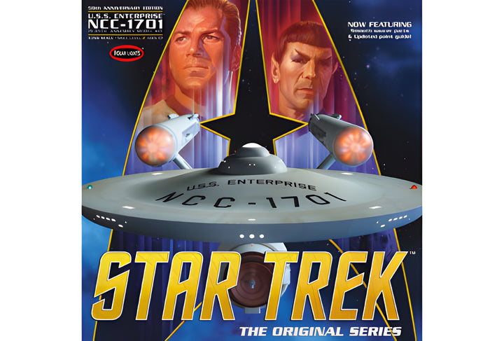 Polar Lights Star Trek TOS Enterprise NCC-1701 50th Anniversary Edition