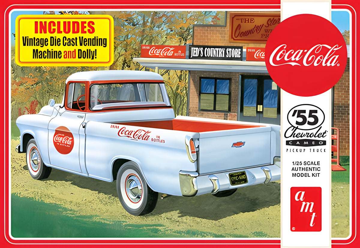 AMT 1/25 1955 Chevy Cameo Pickup (Coca-Cola)
