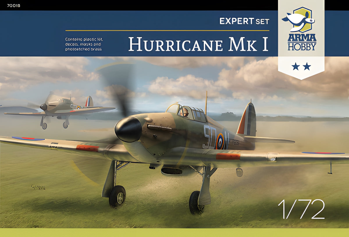 Arma Hobby 1/72 Hurricane Mk I Expert Set