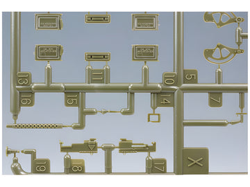Asuka 1/35 Browning M1919A4 machine gun set