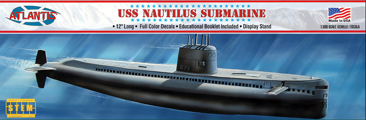 Atlantis 1/300 SSN 571 Nautilus Submarine