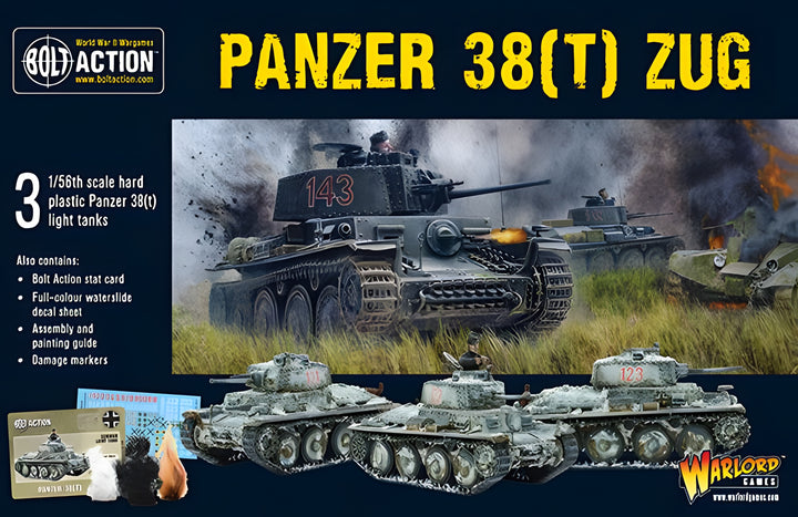 Bolt Action Panzer 38(T) ZUG