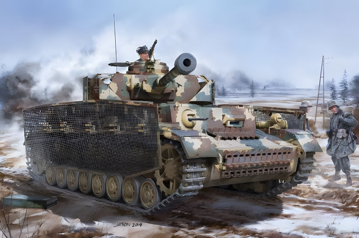 Border Model 1/35 PANZER IV J Last w/ workable tracks