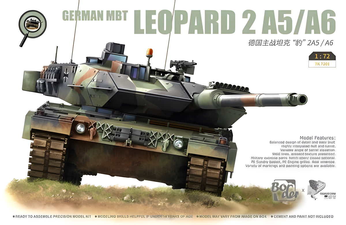 Border Model 1/72 LEOPARD 2 A5/A6 Tank