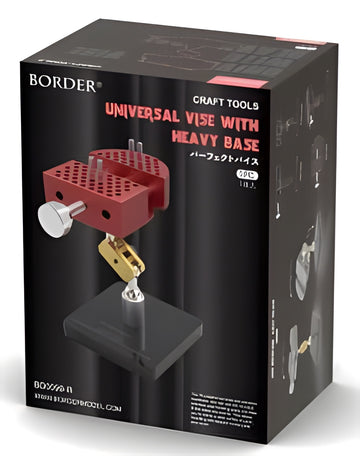 Border Model All-Metal Universal Vise Red