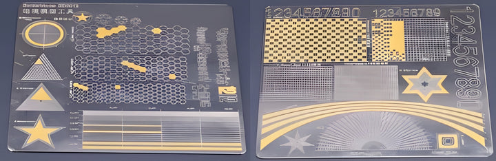 Border Model (Lines Geometry) MASK CUTTING MAT(304 stainless steel)