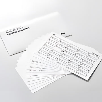 Copic Color Swatch Cards, 14Pcs