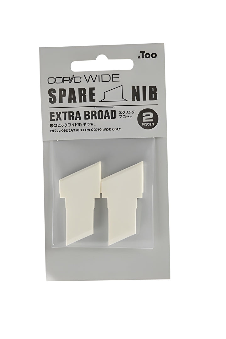 Copic Wide Spare Nibs - Extra Broad, 2Pcs