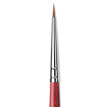 Da Vinci Cosmotop Spin 5580 Watercolor Brush - Round, Short Handle, Size 3/0
