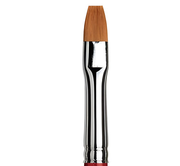 Da Vinci Cosmotop Spin Series 5580 Watercolor Brush - Round, Short Handle, Size 6