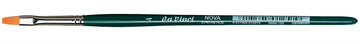 Da Vinci NOVA Series 122, hobby brush flat, finest golden synthetic fibre, Size:4