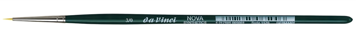 Da Vinci NOVA Series 1570, hobby brush, finest golden synthetic fibre, Size:-3