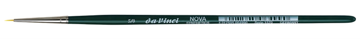Da Vinci NOVA Series 1570, hobby brush, finest golden synthetic fibre, Size:-5