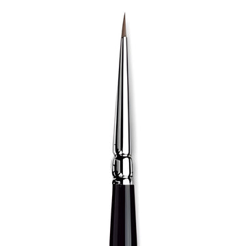 Da Vinci Watercolor Series 10 Maestro Kolinsky Sable Brush - Round, Short Handle, Size 3/0