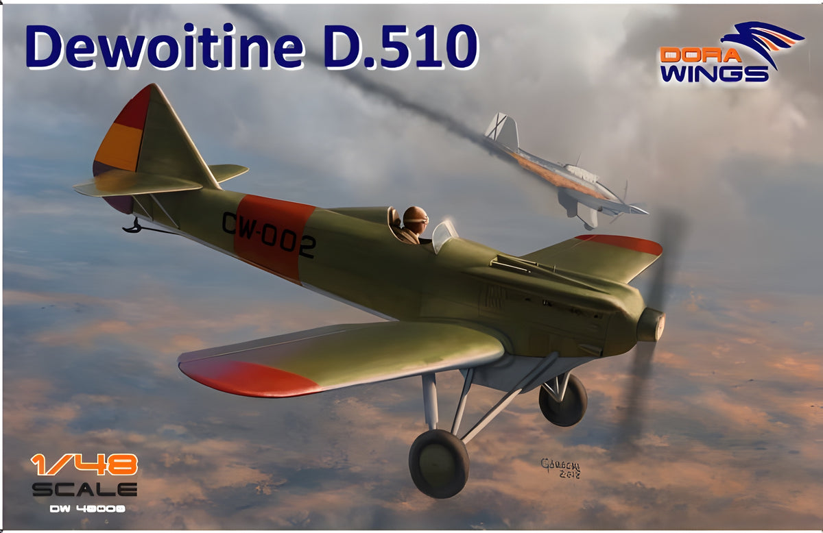 Dora Wings Dewoitine D.510 Spanish civil war (+bonus Japan, NIJ)