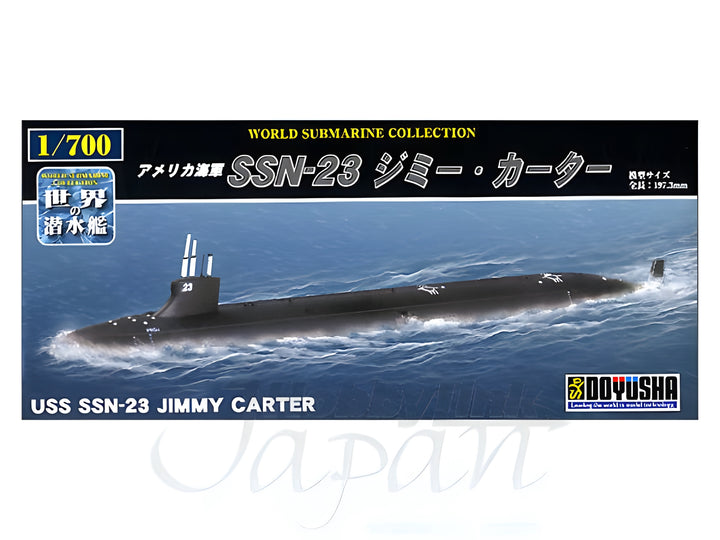 Doyusha 1/700 SSN-23 Jimmy Carter Attack Submarine