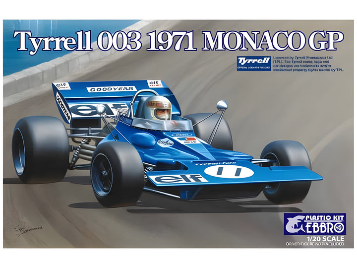 Ebbro 1/20 Tyrrell 003 Monaco GP 1971