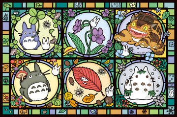 Ensky 1,000 Pieces - AC012 Totoro Season's Tidings (Large) Artcrystal Puzzle 'My Neighbor Totoro', Ensky Artcrystal Puzzle