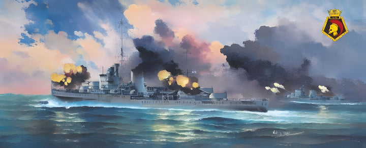Flyhawk Model 1/700 HMS Ajax 1939