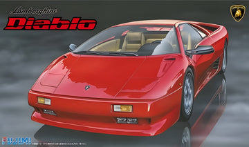 Fujimi 1/24 Lamborghini Diablo/4WD VT Blackstar Car
