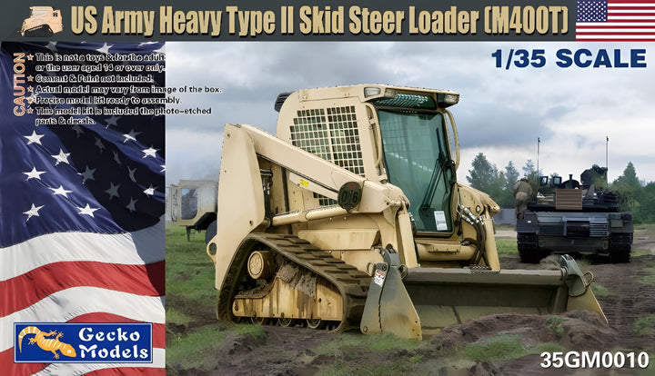 Gecko1/35 US Army Light Type II Skid Steer Loader (M400T)