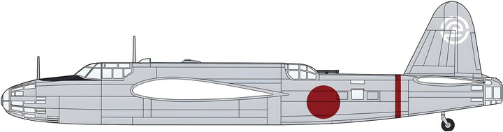 Hasegawa 1/72 Nakajima Ki-49-I Type 100 Heavy Bomber Donryu (Helen) Propeller Plane