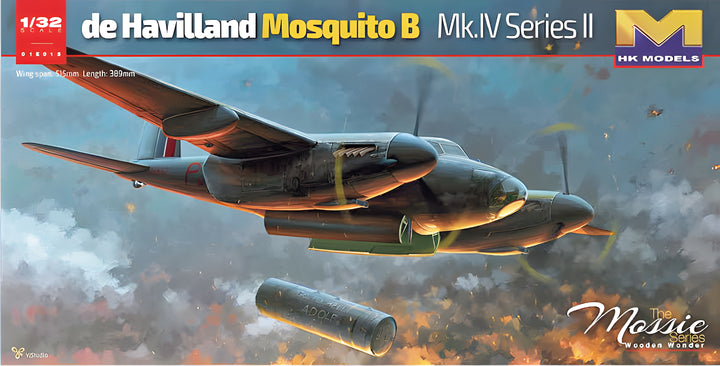 HK Models 1/32 DE Havilland Mosquito MK.IV, Aircraft