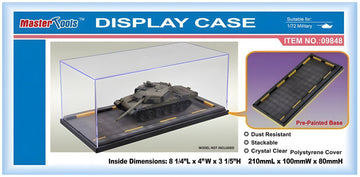 Master Tools Display Case 210X100X80mm w/ Pre-painted Base