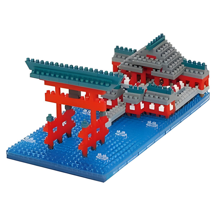 Nanoblock Sights to See Series Itsukushima Shrine "World Famous Buildings"
