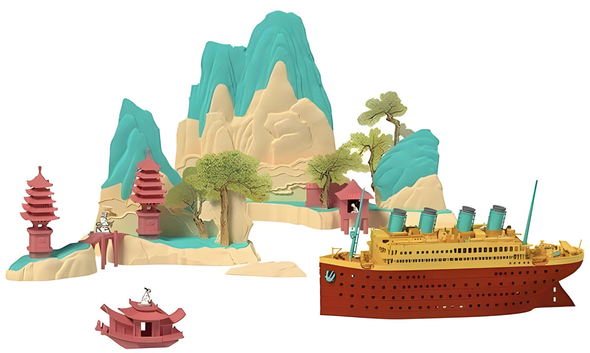 Suyata Sea Legend Series Titanic & Chinese Landscape