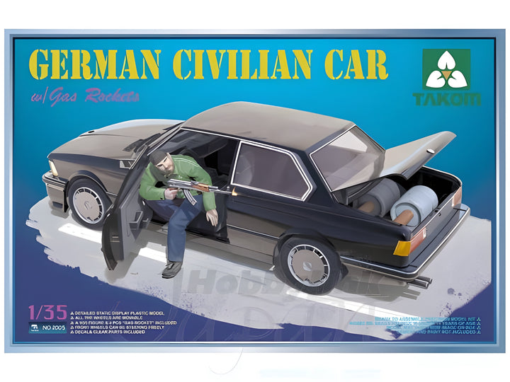 Takom 1/35 German Civilian Car with Gas Rockets