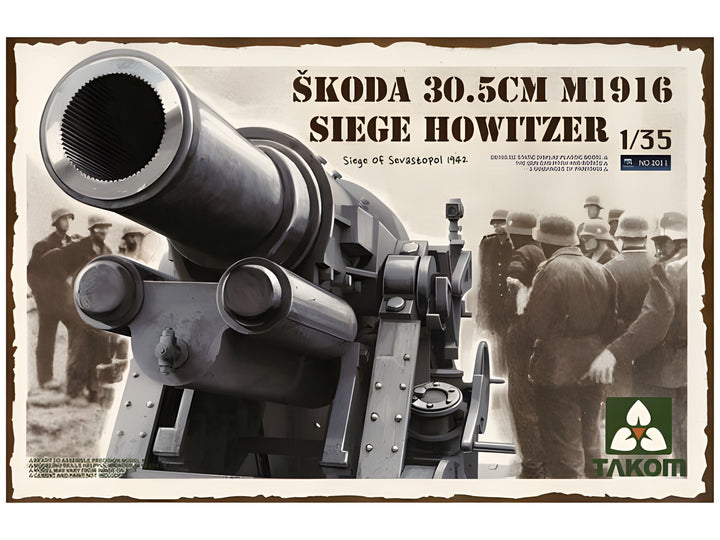 Takom 1/35 Skoda 30.5cm M1916 Siege Howitzer
