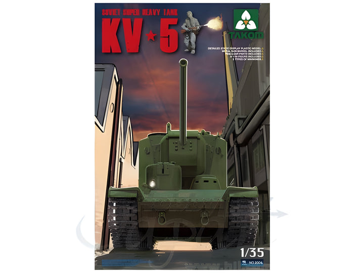 Takom 1/35 Soviet Super Heavy Tank KV-5