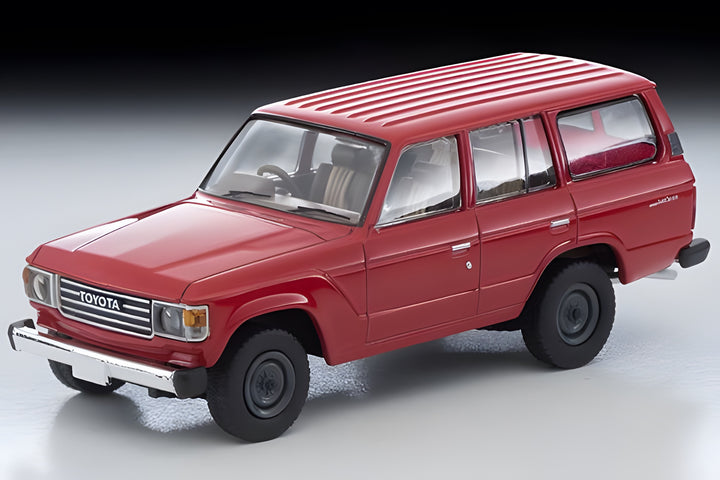 Tomica Limited Vintage 1/64 LV-N279b Toyota Landcruiser 60 Standard Gr. Up Van Spec. Red