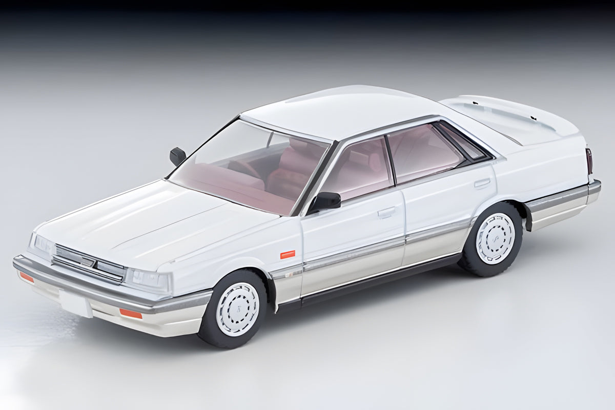 Tomica Limited Vintage 1/64 LV-N282a Nissan Skyline 4Dr HT GT Passage TwinCam 24V White/Beige 1986