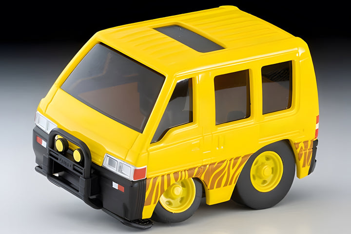 TomyTec QS-08a Mitsubishi Delica Star Wagon 4WD Yellow