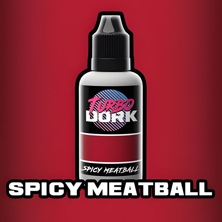 Turbo Dork Spicy Meatball Metallic Acrylic Paint 20ml Bottle