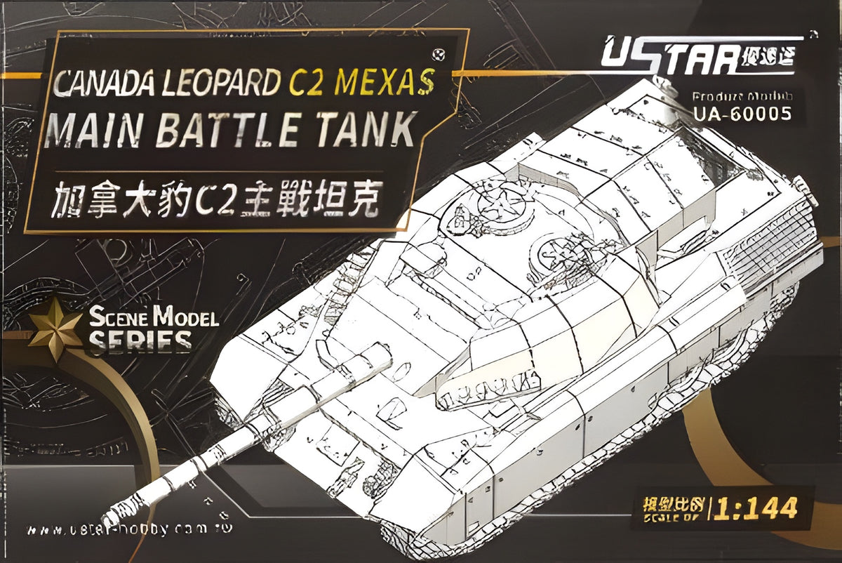Ustar 1/144 Canada Leopard C2 Mexas Main Battle Tank