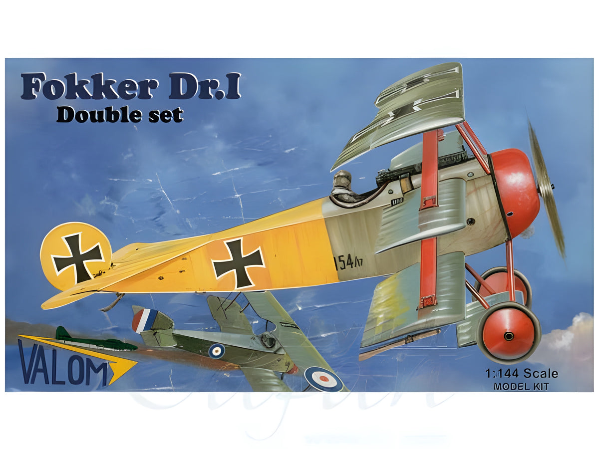 Valom 1/144 Fokker Dr.I (Double Set)