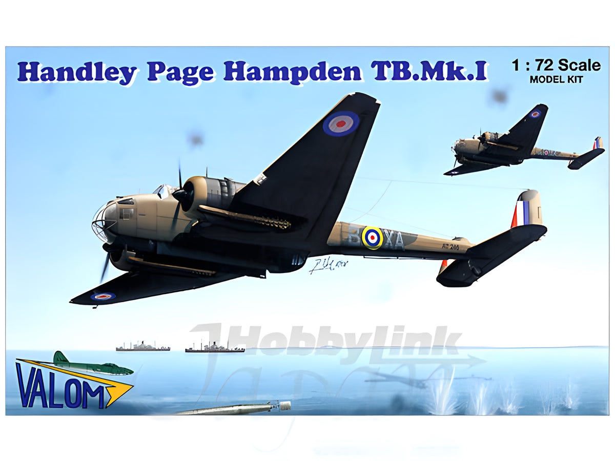 Valom 1/72 Handley Page Hampden TB.Mk.I