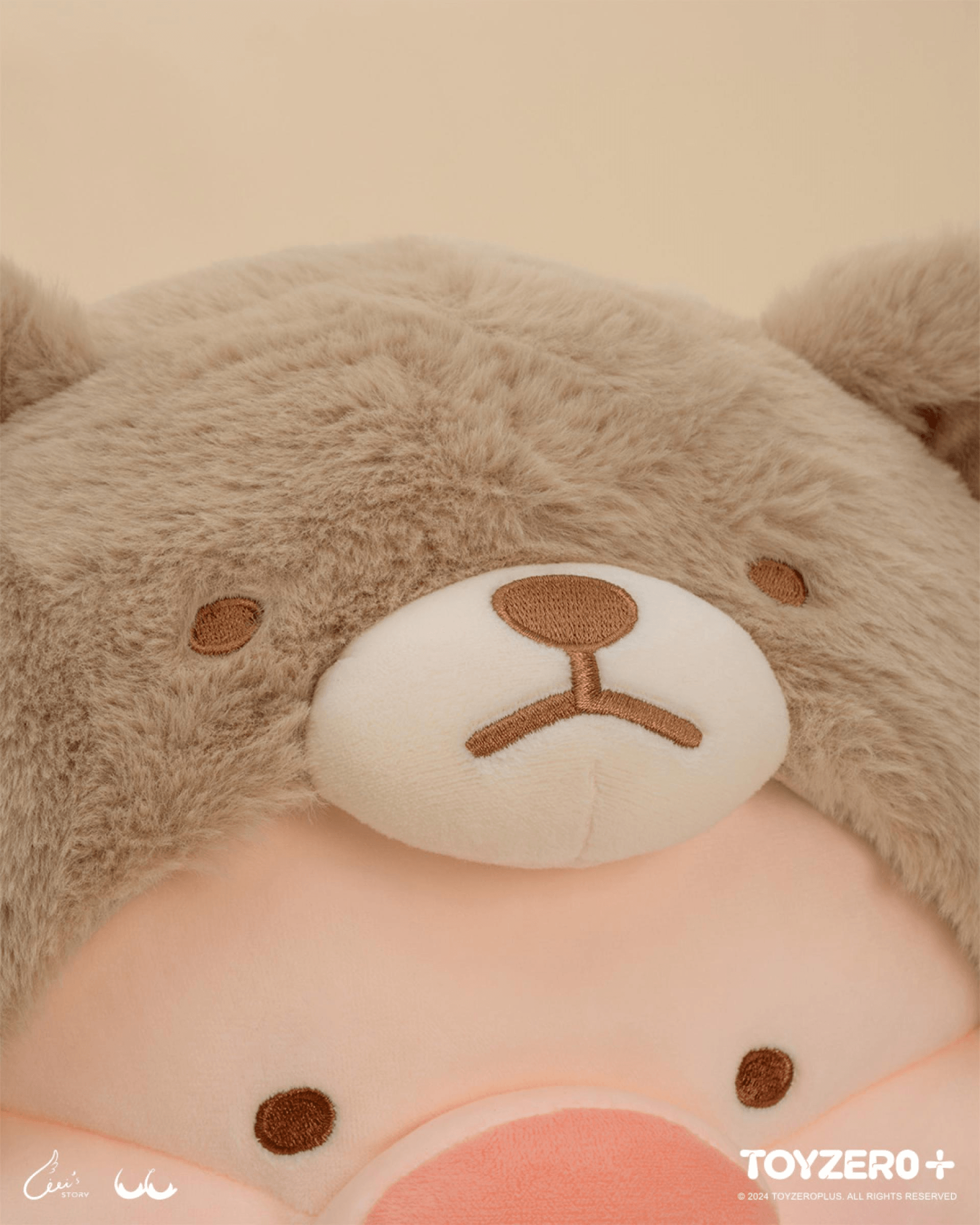 LuLu the Piggy - 40cm Teddy LuLu Plush Toy (Khaki ver.) | 781005994807