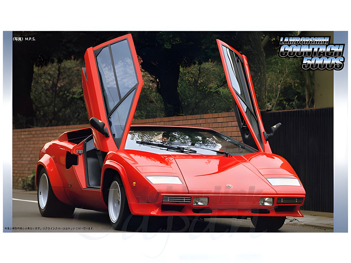 Fujimi 1/24 Lamborghini Countach 5000S Quattro Valvole