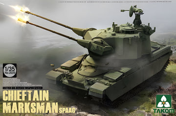 Takom 1/35 British Air-defense Weapon System Chieftain Marksman SPAAG