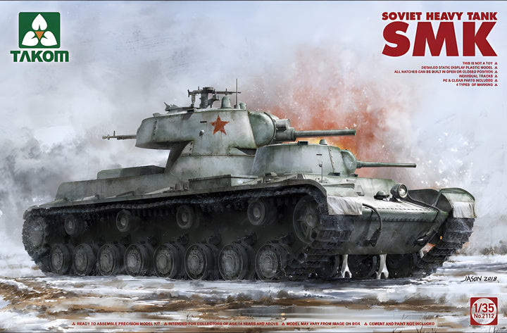 Takom 1/35 Soviet Heavy Tank SMK