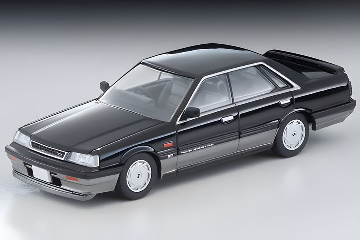 Tomica Limited Vintage 1/64 LV-N301B Skyline 4Door Ht Gts Twin Cam 24V Black/Silver 1987