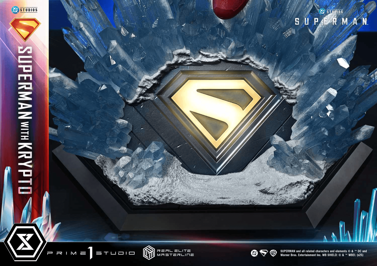 Real Elite Masterline Superman (2025 Film) Superman with Krypto Bonus Version | 4582647123022