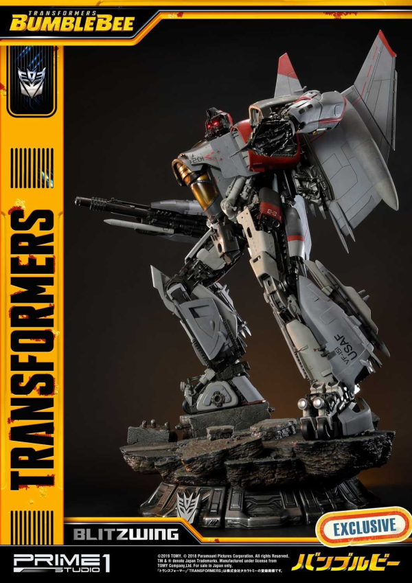 Prime 1 Studio Museum Masterline Transformers: Bumblebee (Film) Blitzwing EX Version(4562471908088)(4562471908088)