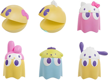 Megahouse Chibicollect Figure Pac-Man x Sanrio Characters (Vol. 1) "Pacman" (Blind Box)