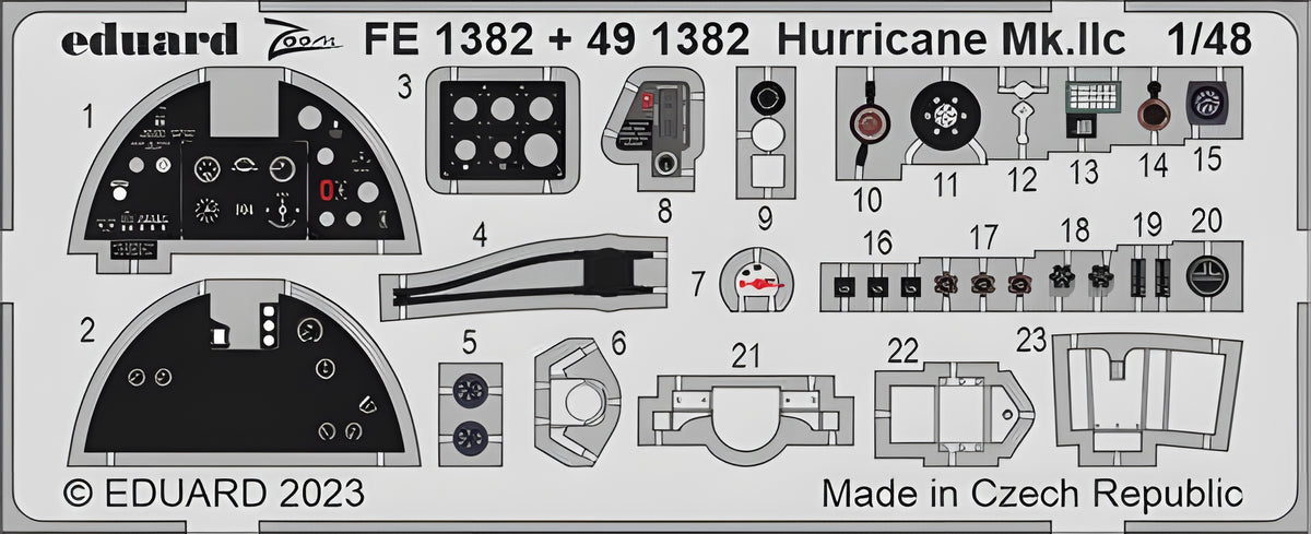 Eduard 1/48 Hurricane Mk.IIc [C48], for ARMA HOBBY